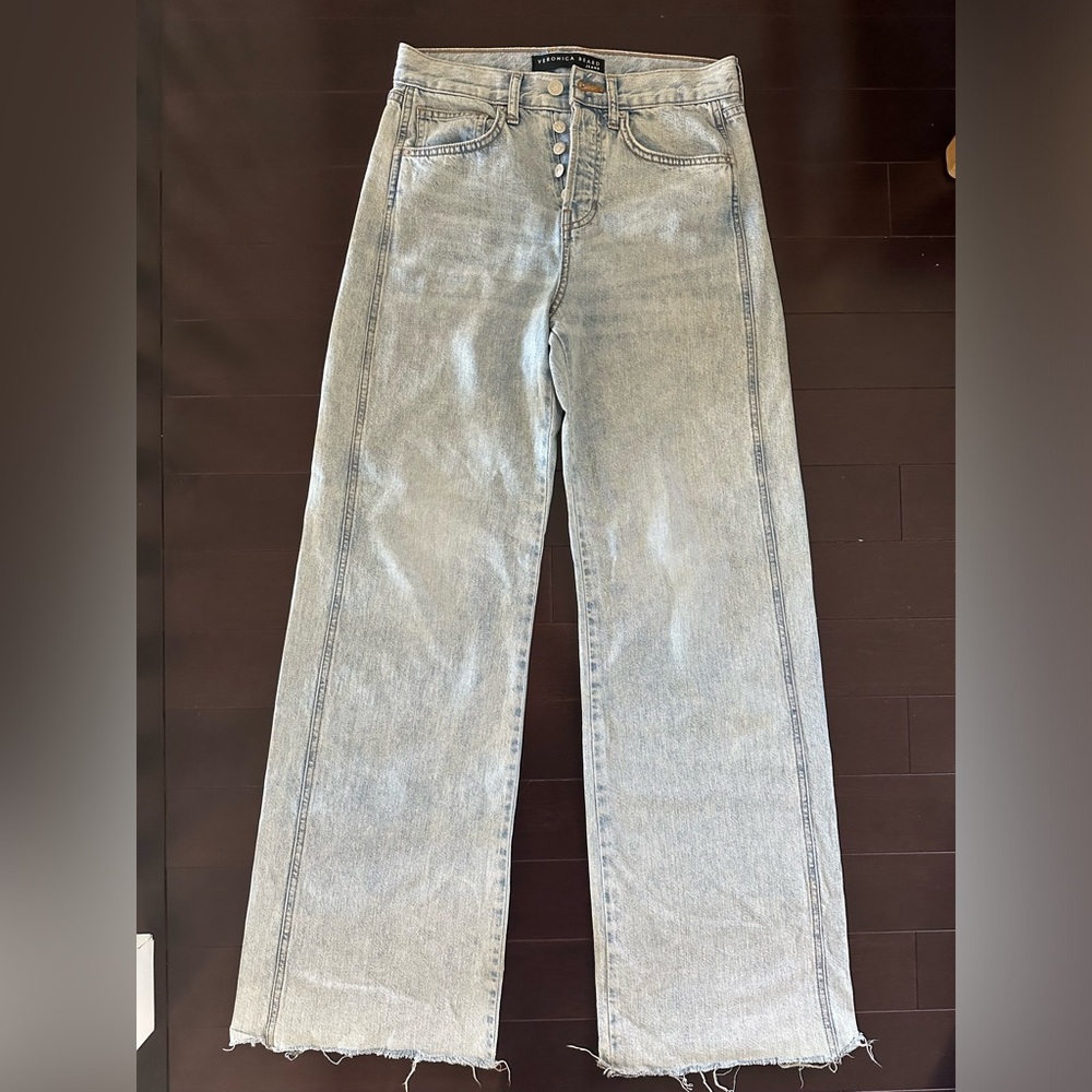 Veronica Beard wide leg jeans